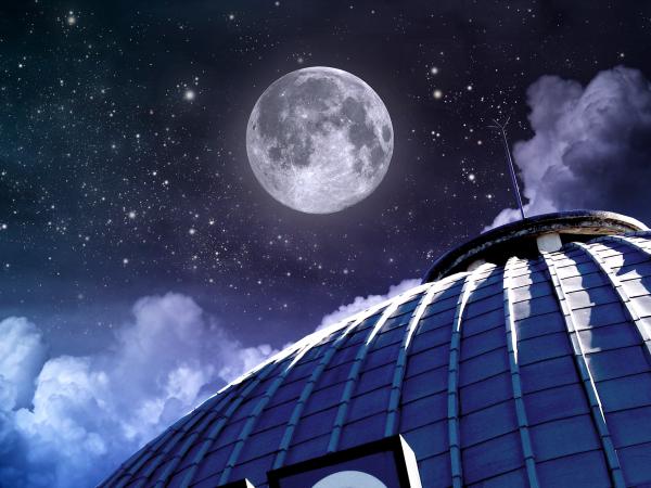 La Luna en el Planetario