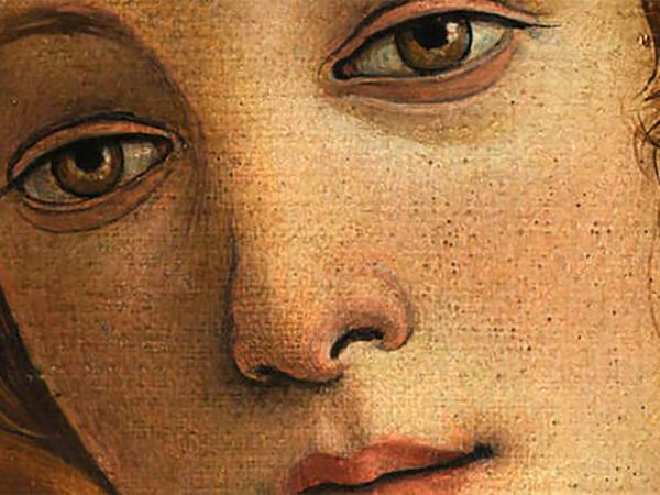 'El nacimiento de Venus' (Detalle) · Botticelli